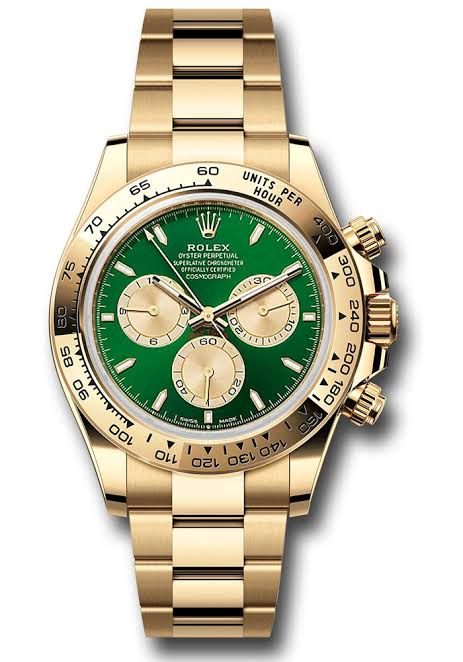 Rolex Daytona Gold Emerald